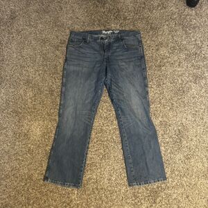 Wrangler Men's Retro Relaxed Fit Boot Cut Jeans Size 38x32 Medium Wash Western